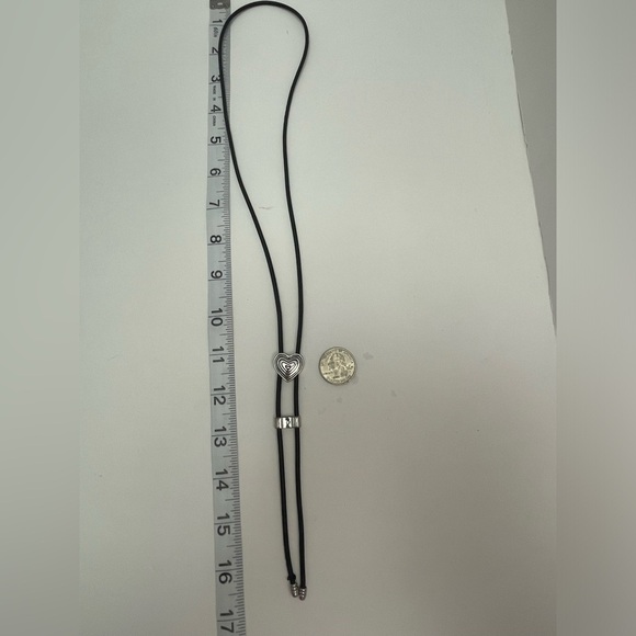 SpexSlide Sport Heart in Black 36" -glasses holder or bolo - Picture 5 of 6